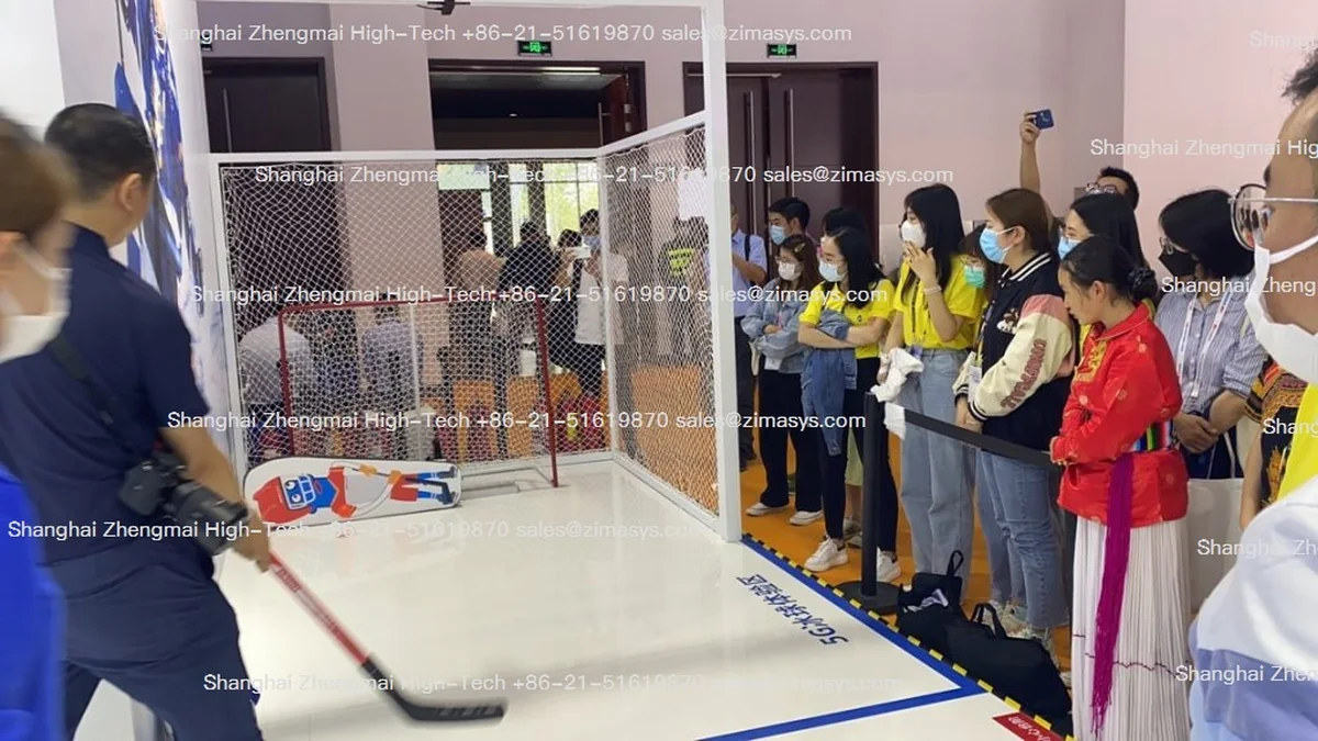 Robot custos portae hockey
